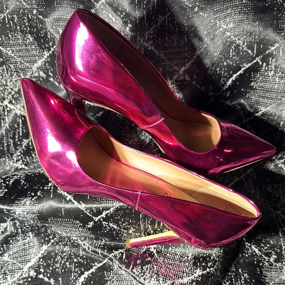 Call It Spring Pink Elegant Heels - Picture 5 of 5